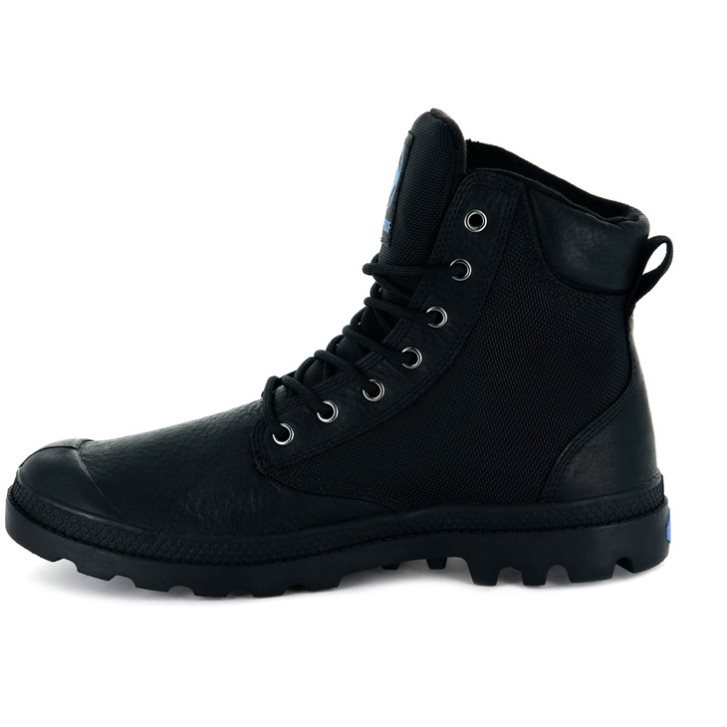 Bottes Palladium Pampa Sport Cuff WPN Femme Noir | FR GLB463H